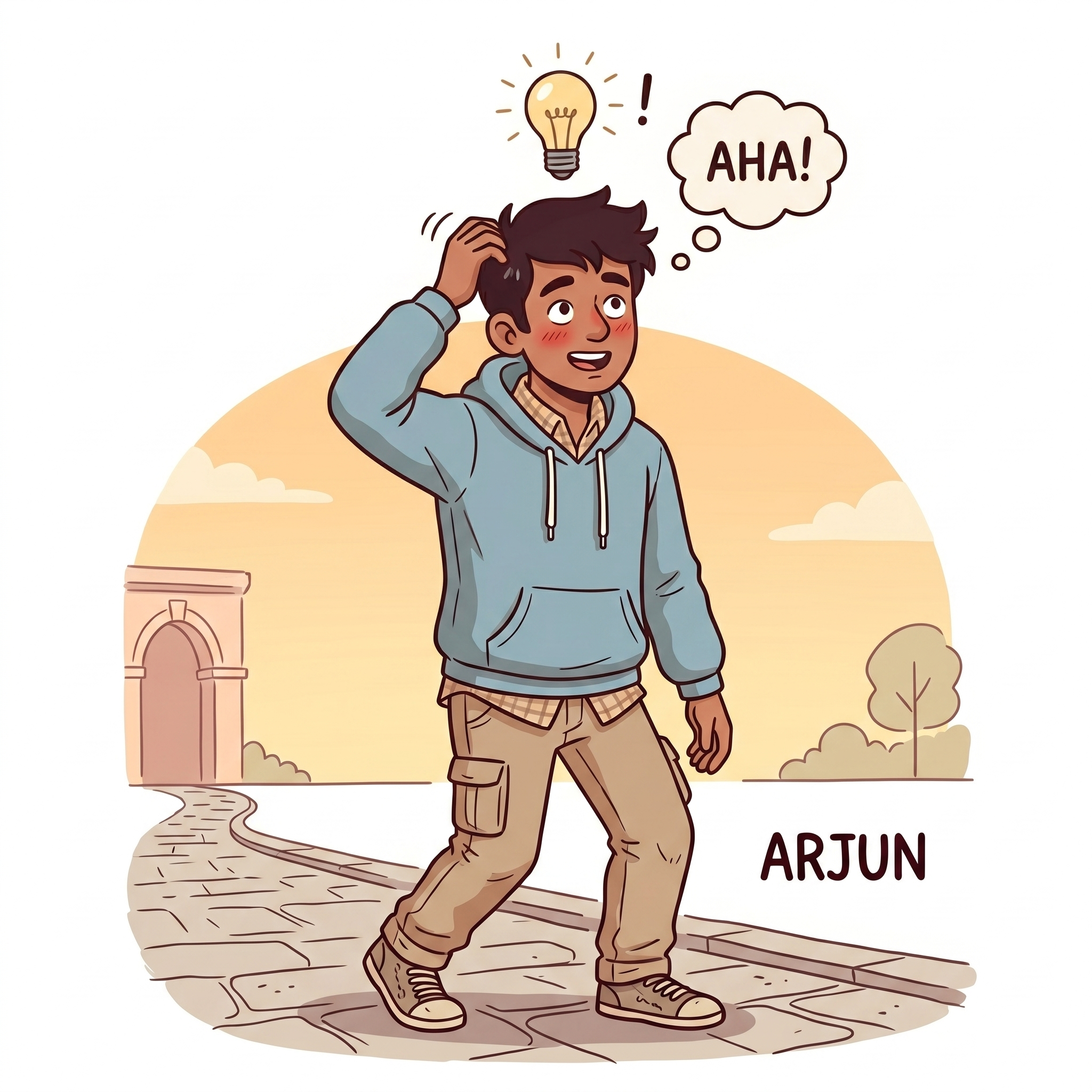 Arjun realization moment after overpacking